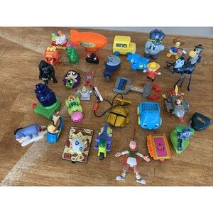 Large Lot Mcdonalds Burger King Wendy's Fast Food Happy Meal Toys Vintage 80’s +